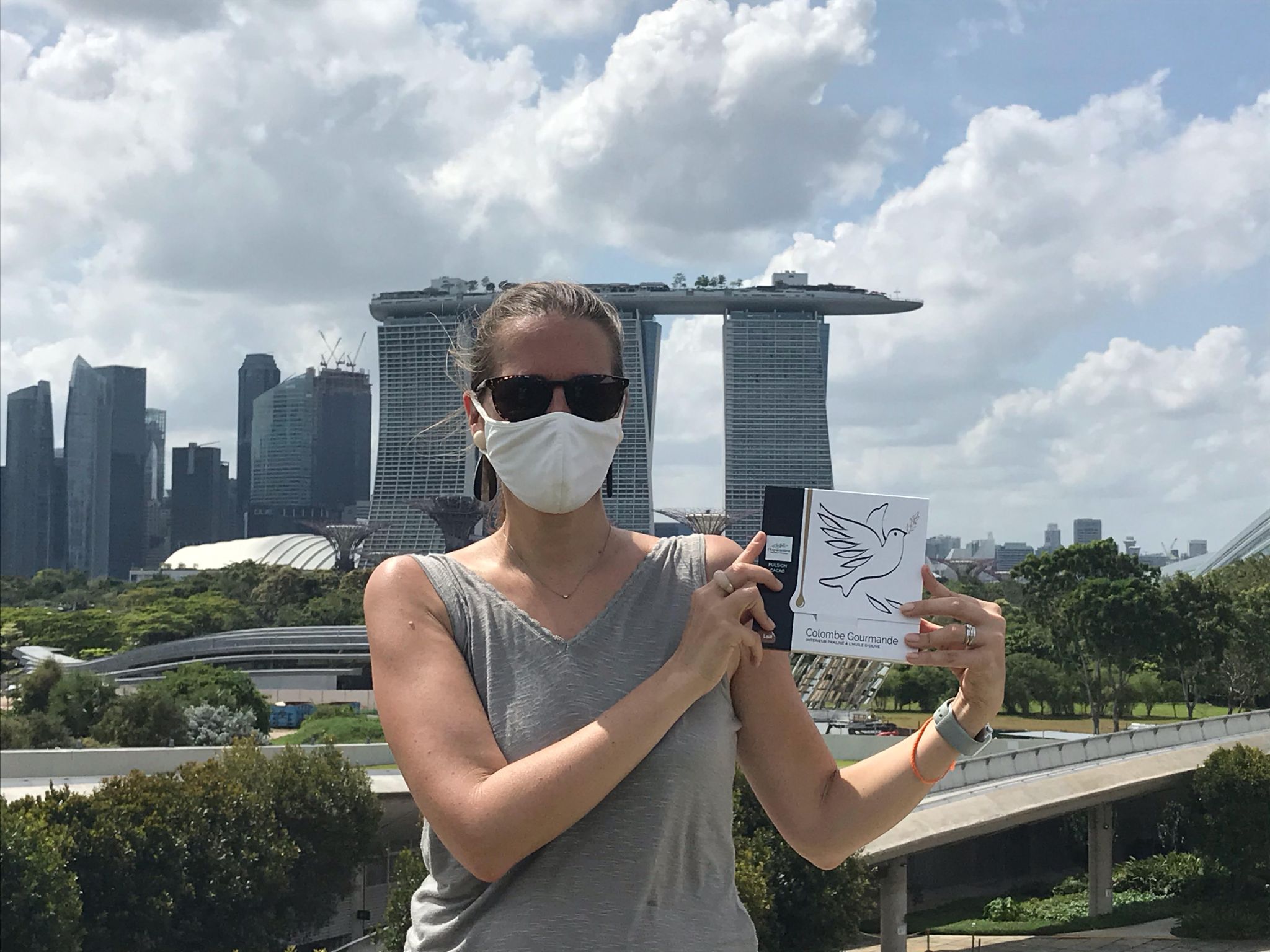 Pause tropicale à Singapour avec Anne